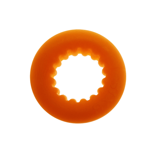 Ерекційне кільце Axis Rib Griphold Cockring Ice Orange Oxballs