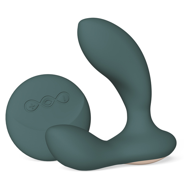 Masażer Prostaty Hugo 2 Remote Green Lelo