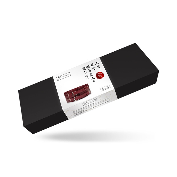 Пояс для зв'язування Wine Red Waist Cuff L Size Liebe Seele