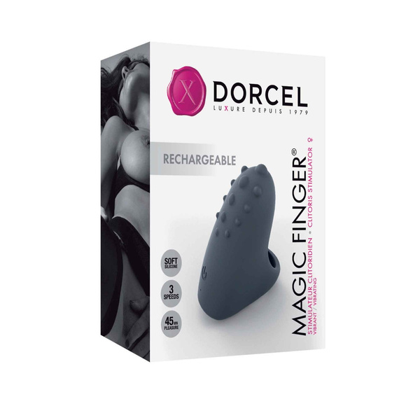 Wibrator na palec Dorcel Magic Finger Rechargeable Black