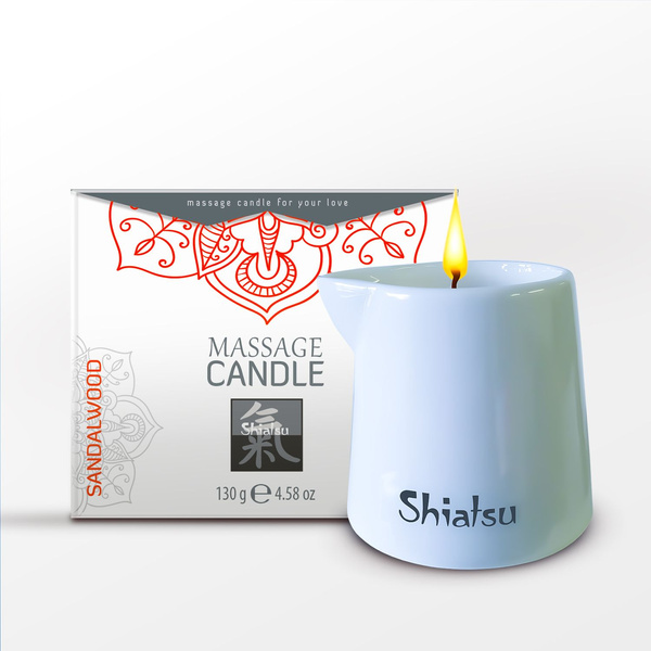 Świeca do masażu Massage Candle Sandalwood 130g Shiatsu
