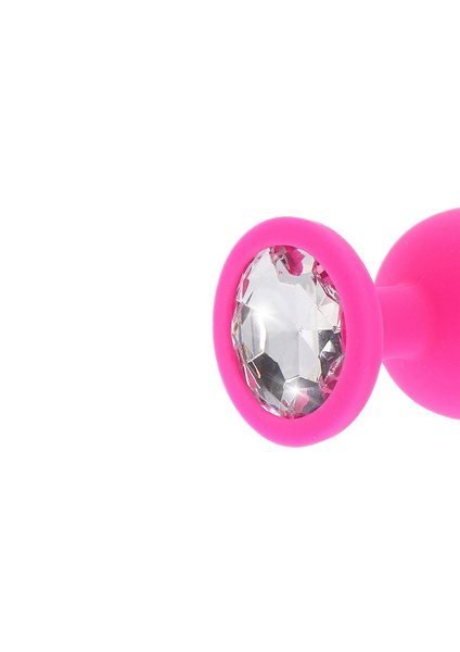 ToyJoy Anal Play Diamond Booty Jewel Medium Pink