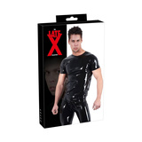 Латексна чоловіча футболка T-Shirt black XXL LateX