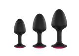 Korek analny z kulką Geisha Plug Ruby M Marc Dorcel