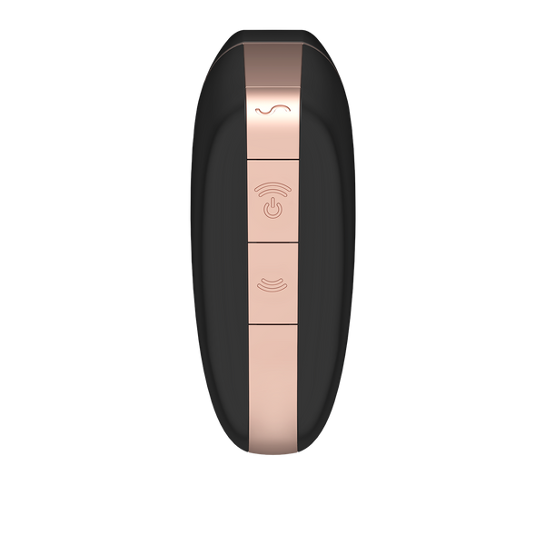 Stymulator Łechtaczki Love Triangle Black With App Satisfyer