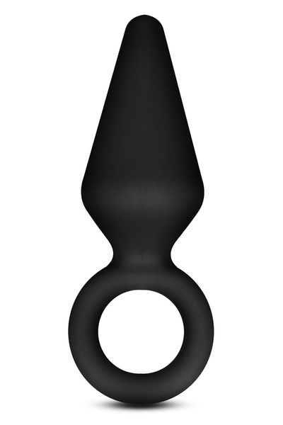 Blush Anal Adventures Platinum Loop Plug - Small Blush Anal Plug