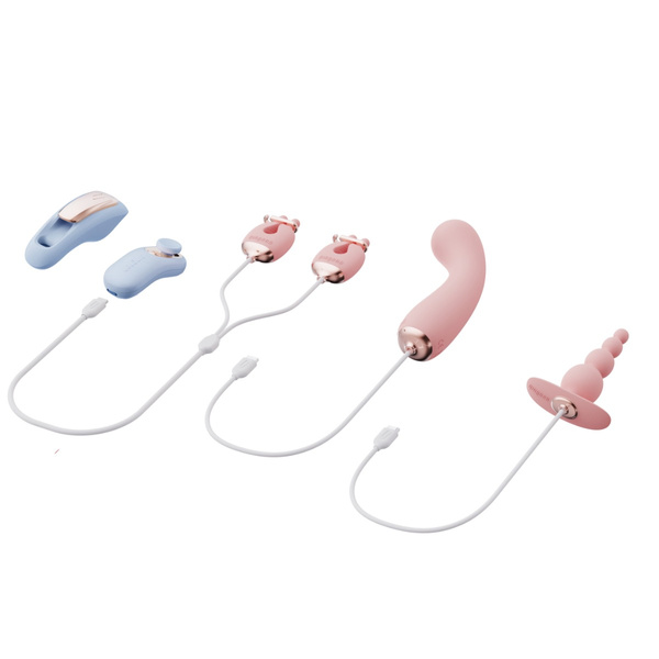 Wibrator No.6 Wireless Control Wearable Vibrator Blue Qingnan