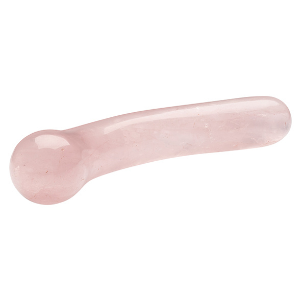 La Gemmes G Curve Rose Quartz G-spot dildo