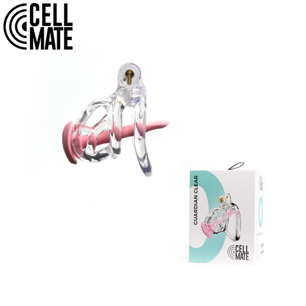 Guardian Chastity Cage Clear Size 0 CELLMATE