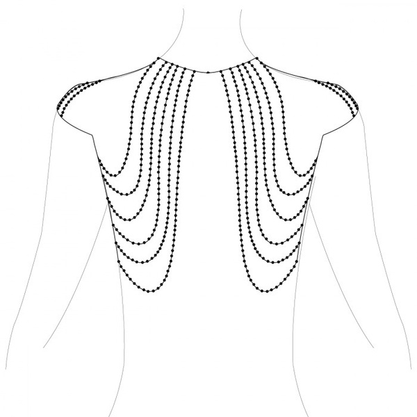 Magnifique Metallic chain shoulders Bijoux Indiscrets