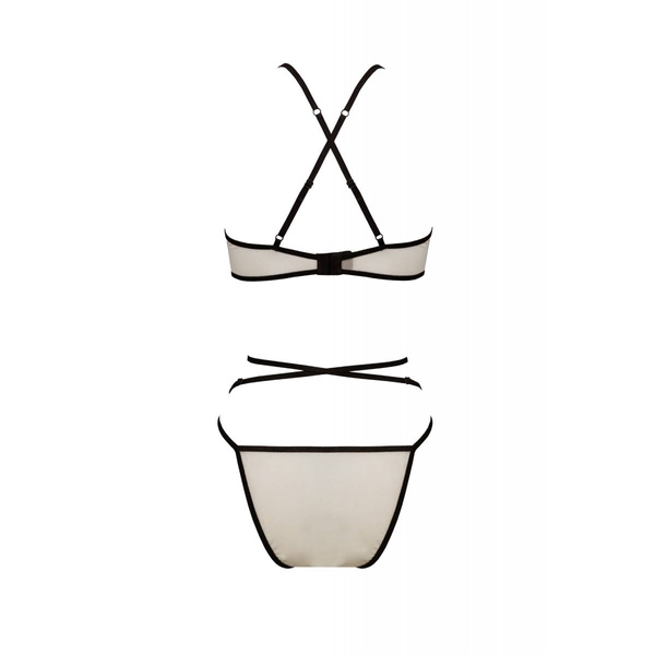 Komplet bielizny CHIKA SET Cream L/XL Passion