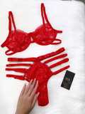 Alia Weronika Set Red Bra A 70-85