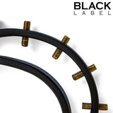 Zacisk Pussy Clamp 2.0 w. Spikes Black/Gold Black Label 