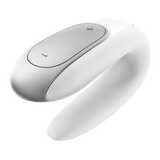 Wibrator dla par Satisfyer Double Fun White