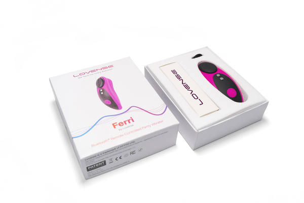 Безконтактний вібратор, керований додатком Ferri Lovense