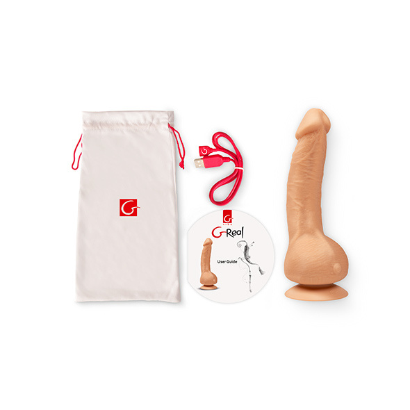 Wibrujące dildo z silną przyssawką Gvibe Greal