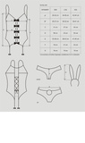 Bunny Suit Костюм S/M Obsessive