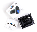 Interaktywny wibrujący korek analny Ohmibod Lumen Black Powered by KIIROO