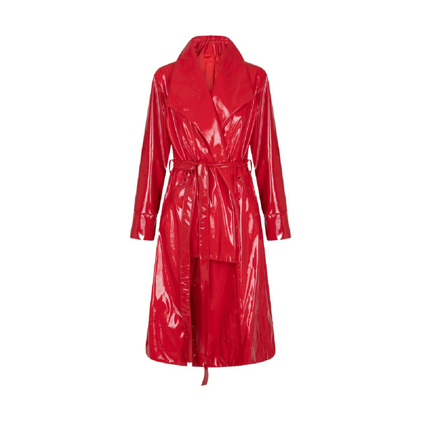 Matrix coat made of lack Red L/XL HellRider