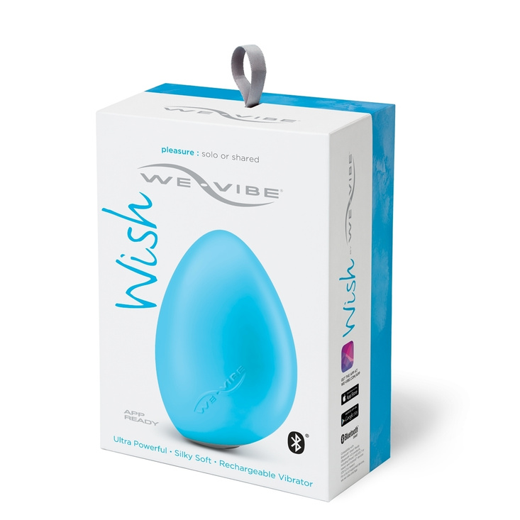 We-Vibe Wish masażer zewnętrzny niebieski