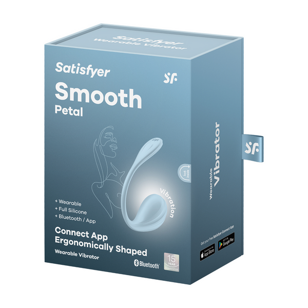 Wibrujące Jajeczko Smooth Petal Connect App Satisfyer