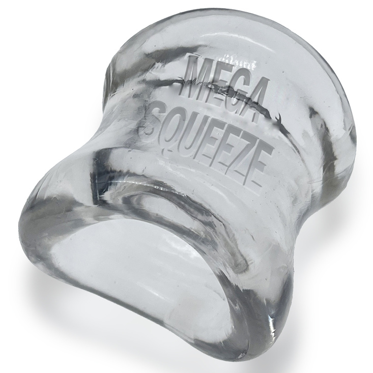 Oxballs - Mega Squeeze Ergofit Ballstretcher Transp.