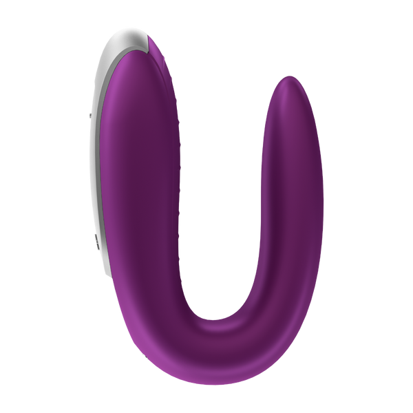 Wibrator dla par Satisfyer Double Fun Violet