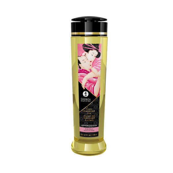 Масло для масажу Erotic Massage Oil Aphrodisia / Rose 240Ml Shunga