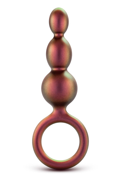 BLUSH ANAL ADVENTURES MATRIX BEADED LOOP PLUG COPPER