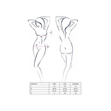 Komplet bielizny AURA SET Black L/XL Passion