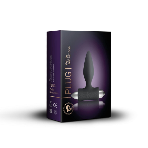 Korek Analny Petite Sensations Plug Black Rocks-Off