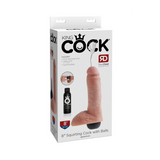 Дилдо King Cock Squirting Cock With Balls 8 Light Pipedream