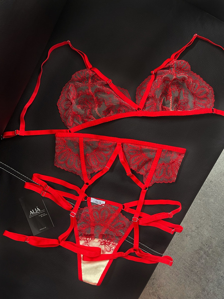 Alia Natie Set Red Bra C 70-85