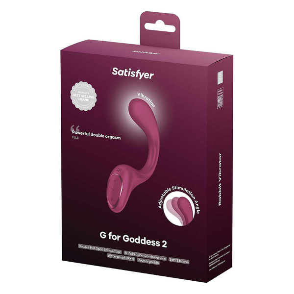 G for Goddess 2 Wine Red Satisfyer