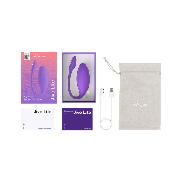 We-Vibe jajeczko sterowane aplikacją Jive Lite Purple