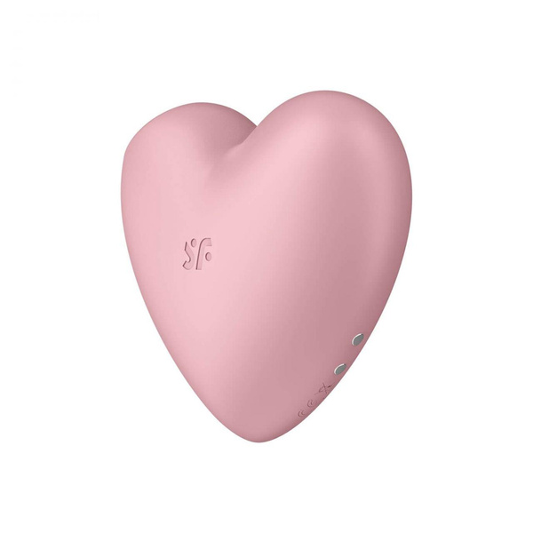 Стимулятор клітора Cutie Heart Light Red Satisfyer