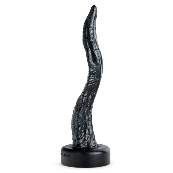 Dildo Venomous Tongue Soft Black Vac S/M Mr Hankeys