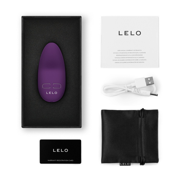 Масажер Клітора Lily 3 Dark Plum Lelo