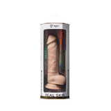 Дилдо з Присоскою 22,9 см Real Skin Модель 1 9" Flesh Silexd