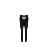 Noir Handmade F274 Snake wetlook leggings with zipper M