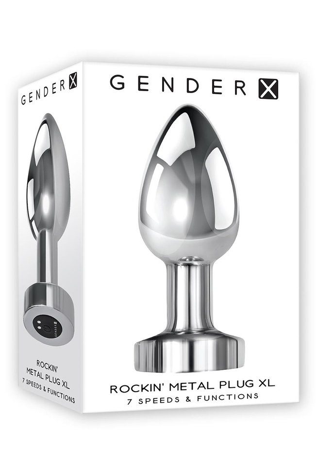 GENDER X ROCKIN METAL PLUG XL