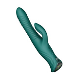 Вібратор кролик Mose 2 Turquoise Green Zalo