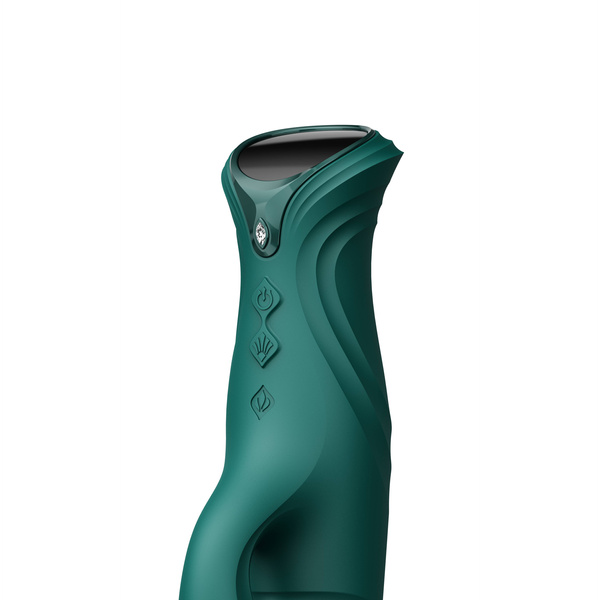 Вібратор кролик Mose 2 Turquoise Green Zalo