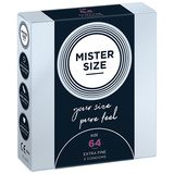 Condoms 64 Mm 3 Pieces Mister.Size