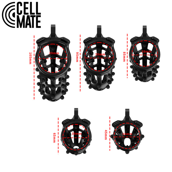 Пас цноти FlexiSpike Chastity Cage Size 2 CELLMATE