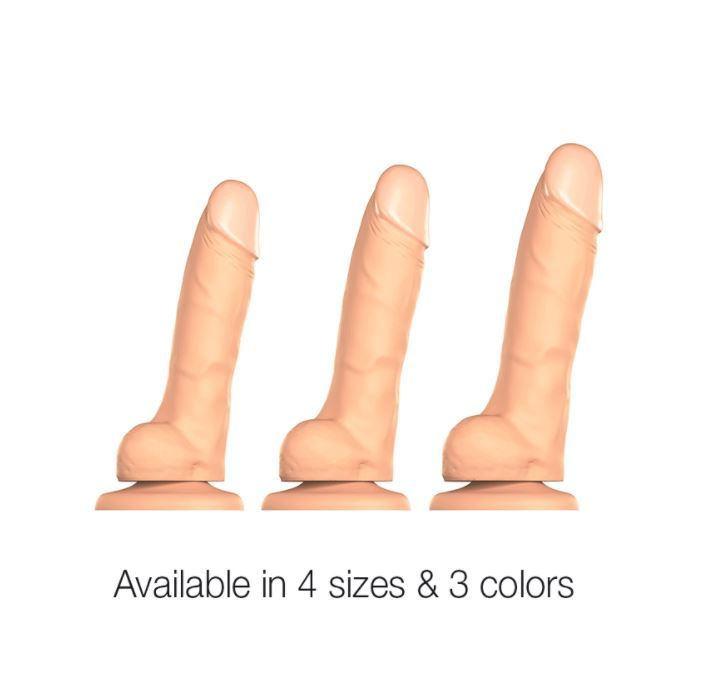 Bardzo realistyczne dildo z przyssawką Strap-on-me Soft Realistic Dildo M Vanilla