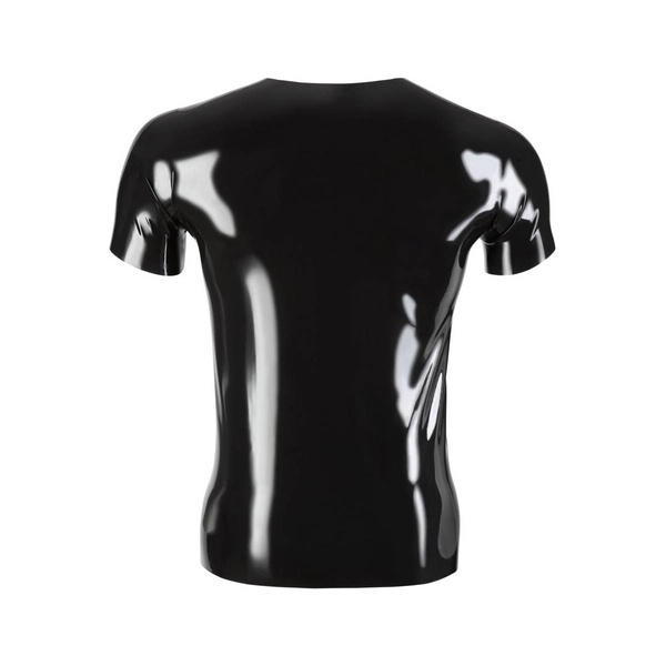 Латексна чоловіча футболка T-Shirt black XXL LateX