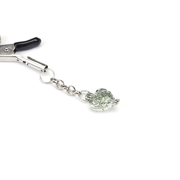Зажими для сосків Glow-In-Dark Nipple Clamps Liebe Seele