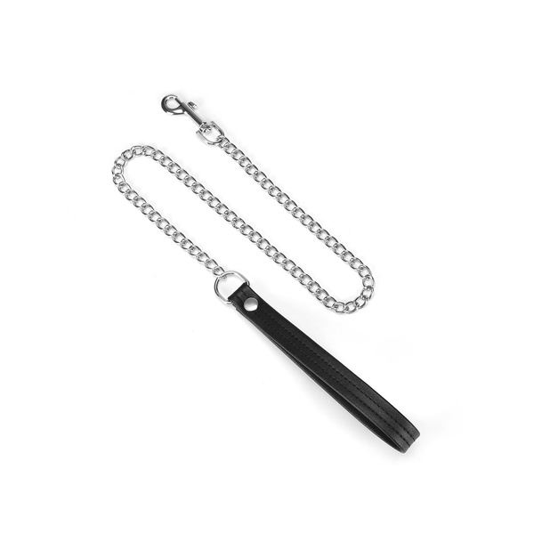 Нашийник з повідцем Black Bond Collar With Leash Liebe Seele