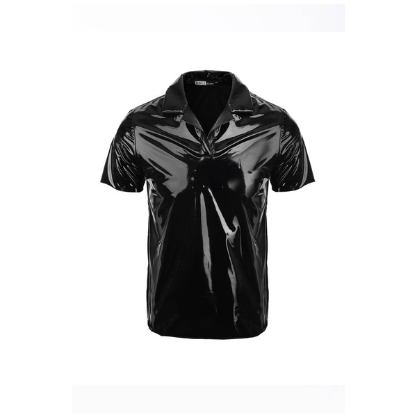  Polo Tshirt made of lack Black S HellRider